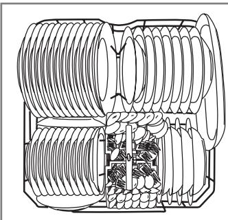 HAIER DW12-CBE6 I - scaffali per coltelli - 1