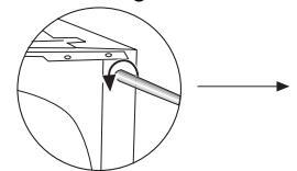 HAIER DW12-CBE6 I - Comment enlever le plan de travail du lave-vaisselle - 10