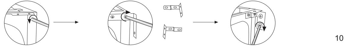 HAIER DW12-CBE6 I - Cómo se remueve la tapa de su lavadora de platos Por favor - 11