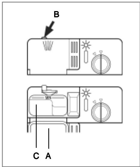 HAIER DW12-CBE6 I - Comment remplir le distributeur de détergent - 1