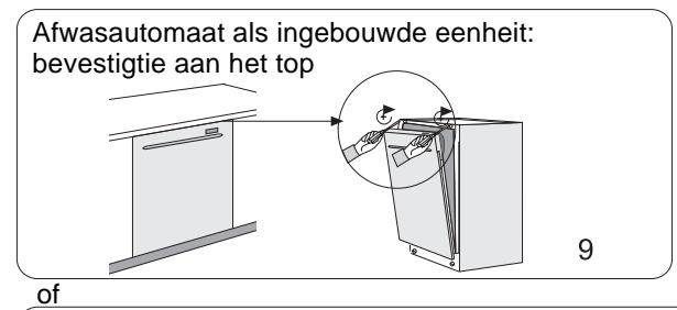 HAIER DW12-CBE6 I - Hoe verwijdert U het top van het vaatwasmachine - 9