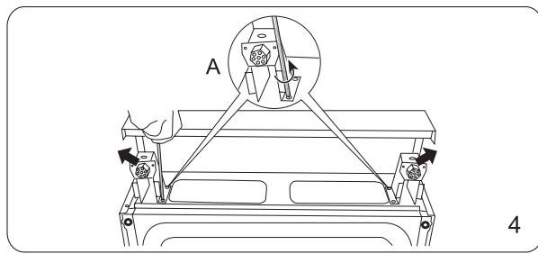 HAIER DW12-CBE6 I - Comment enlever le plan de travail du lave-vaisselle - 4