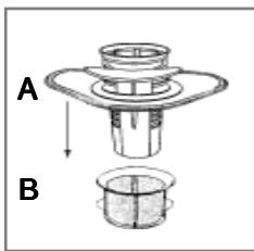 HAIER DW12-CBE6 I - Pulizia dei bracci aspersori - 2