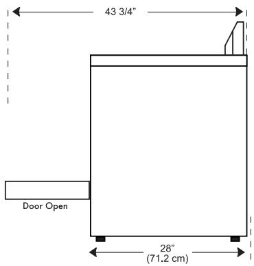 HAIER HLF11PC - ROUGH-IN DIMENSIONS - 2