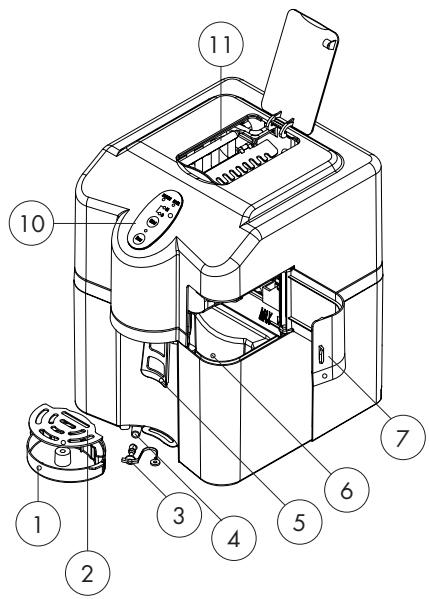 HAIER HPIMD25S - PARTS, FUNCTIONS AND FEATURES - 1
