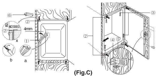 HAIER HR 165 - Installation (fig. c) - 1