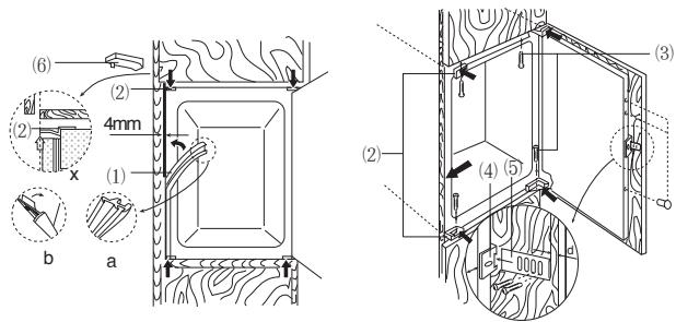HAIER HR 165 - Einbau (Abb. C) - 1