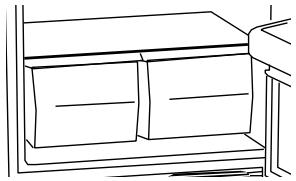 HAIER HRF10WNA - Crisper and Crisper Cover - 1
