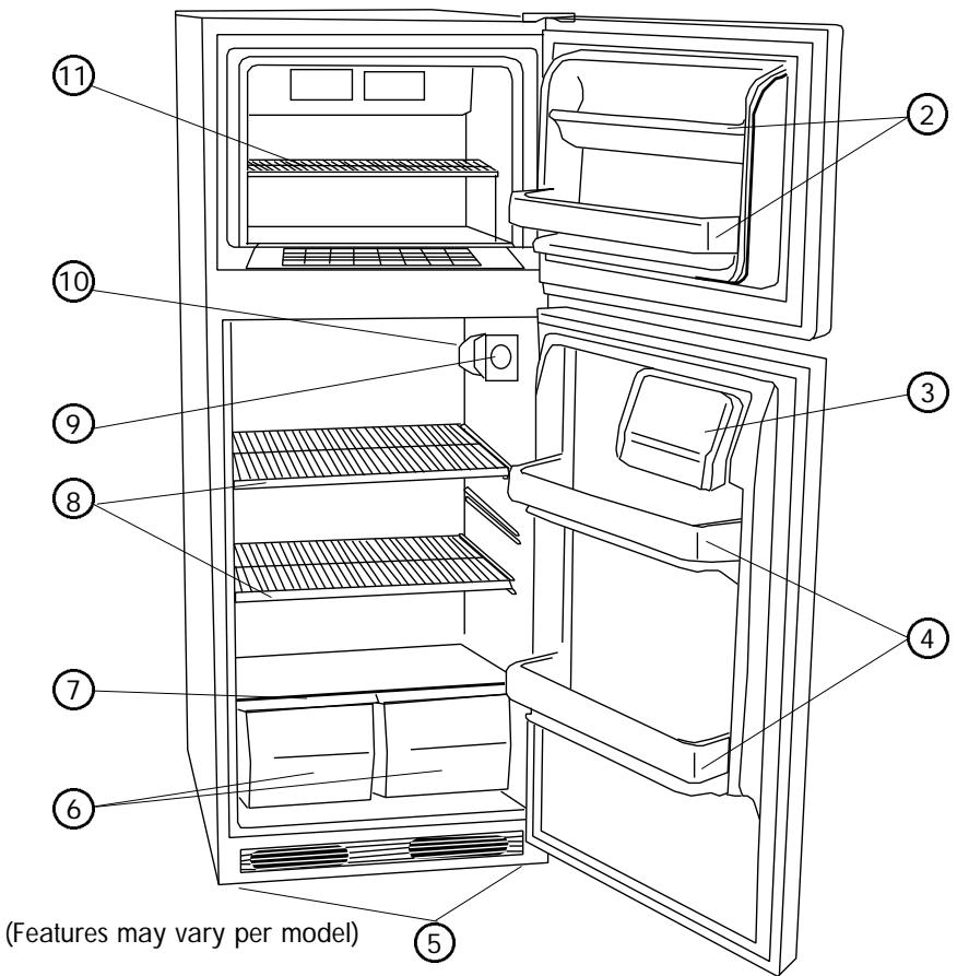 HAIER HRF10WNA - Parts And Features - 2