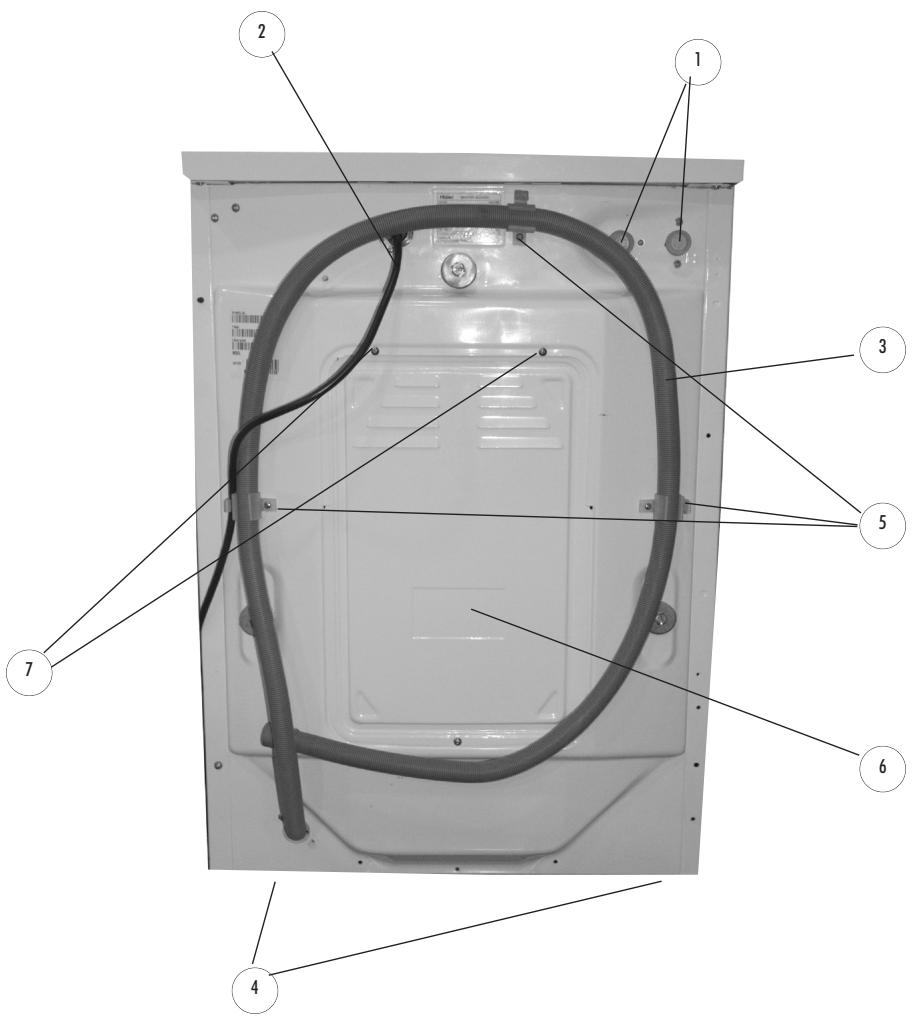 HAIER HWD1000 - Parts and Features - 2
