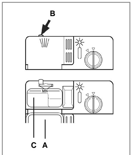 HAIER LSI45HLA000 - Loading the detergent - 1