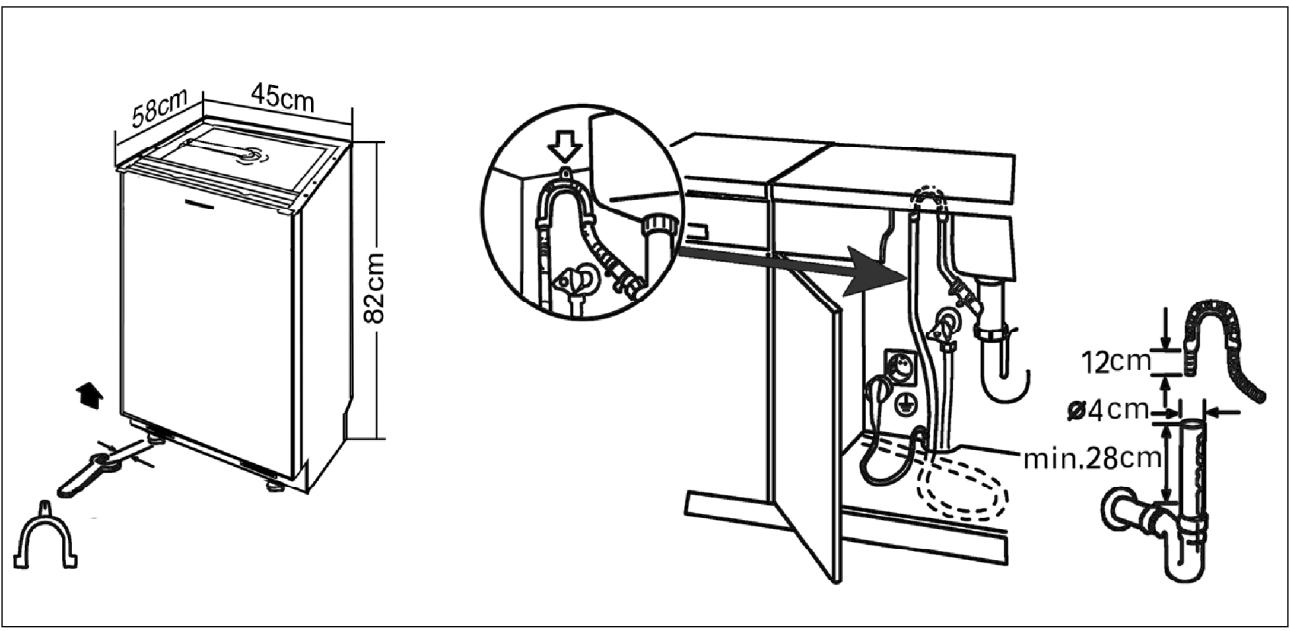 HAIER LSI45HLA000 - Oberkorb Unterkorb - 1