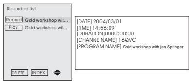 HAIER LTF42K3 - Enregistrement - 3