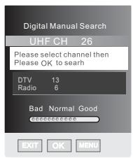 HAIER LTF42K3 - DIGITALE MANUELLE SUCHE - 4