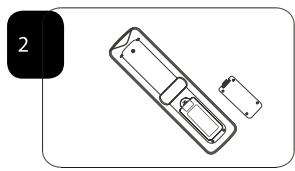 HAIER LY26R3A - BATTERY INSTALLATION - 1