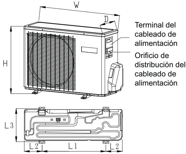 HAIER 1U12BS1ERA - Instalación de launidad exterior - 1