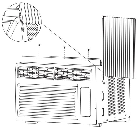 HAIER ACB06KE - Install Side Curtains - 2