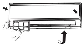 HAIER AS24GS2ERA - Fixer le filtre de purification d'air - 2
