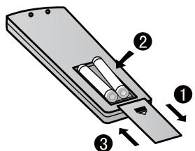 HAIER AS24GS2ERA - Loading of the battery - 1