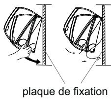 HAIER AS24GS2ERA - Fixation de l'unité intérieure - 1