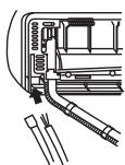 HAIER AS24GS2ERA - When connecting the cable before installing the indoor unit - 1