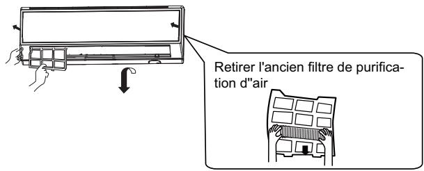 HAIER AS24GS2ERA - Déatcher le filtre à air standard - 1