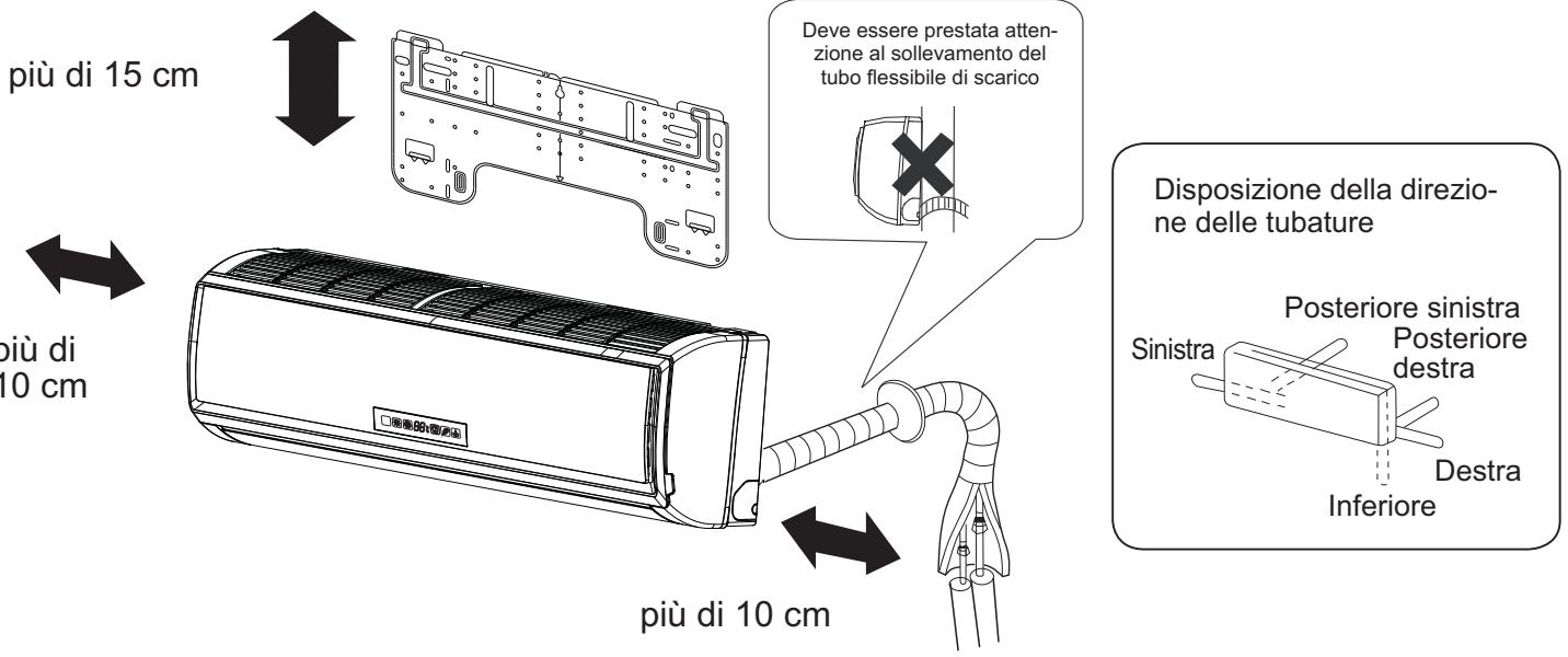 HAIER AS24GS2ERA - Schema per l'installazione dell'unità interna ed esterna - 1
