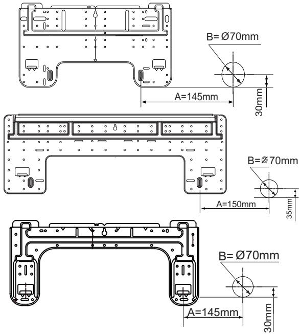 HAIER AS24GS2ERA - Prima installatione della piastra di montaggio - 1