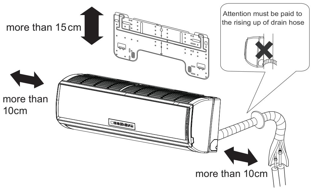 HAIER AS24GS2ERA - Drawing for the installation of indoor units - 1