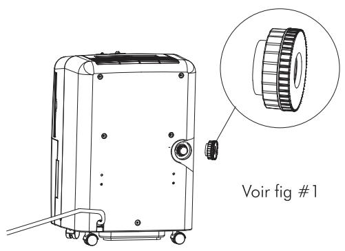 HAIER DE65EK-L - Fixation d'un tuyau d'arrosage de jardin ordinaire - 1