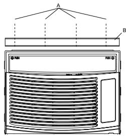 HAIER ESA408K-E - Installation de la glissière supérieure - 1