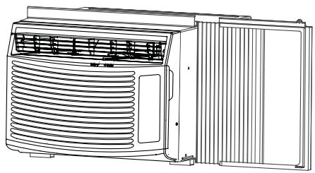 HAIER ESA410K-E - Instalacion de las cortinas laterales - 3