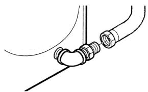 HAIER GDG 950 AW - CONNECTING THE DRYER TO THE GAS SUPPLY - 2