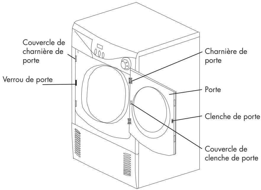 HAIER HDY6-1C - Porte réversible - 1