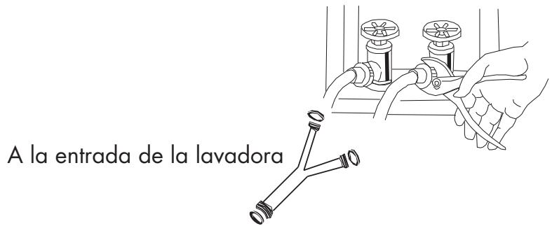 HAIER HLP21N - Cómo instalar un adaptorrápido para el fregadero: - 4