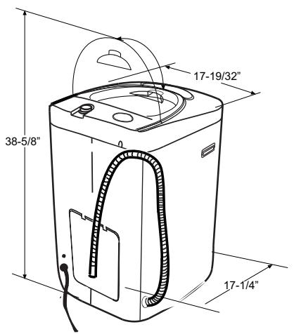 HAIER HLP21N - Dimensiones de la unidad - 2