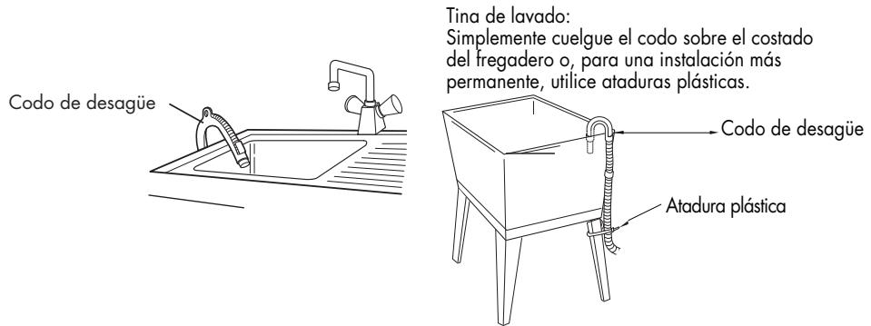 HAIER HLP21N - Cómo instalar un adaptorrápido para el fregadero: - 5