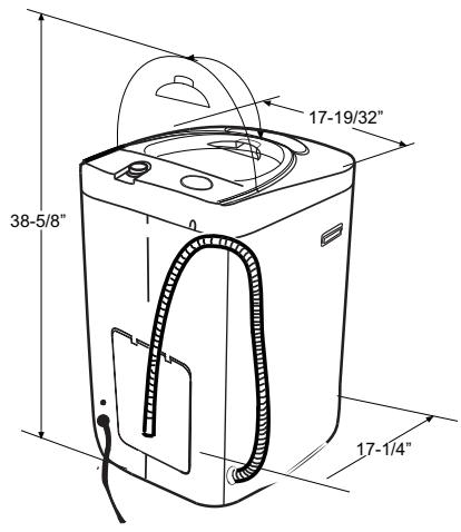 HAIER HLP21N - Unit Dimensions - 2
