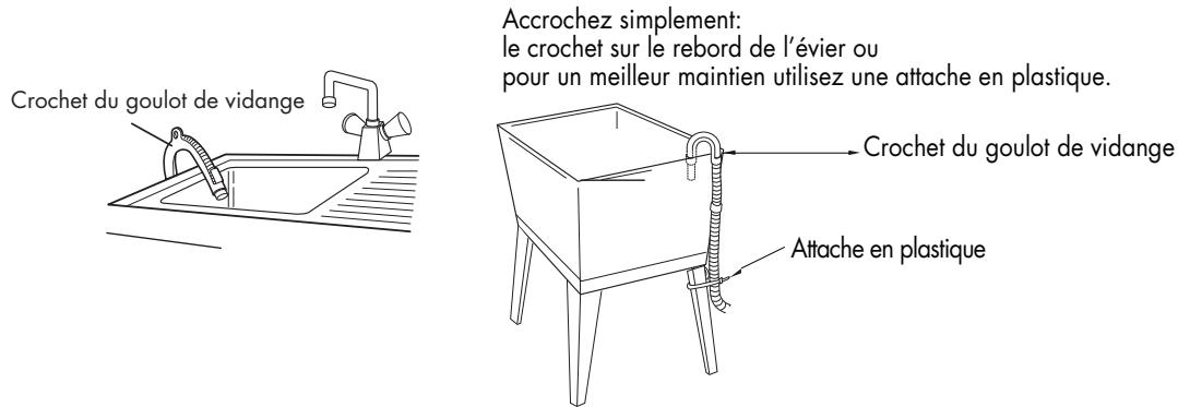 HAIER HLP21N - Installation de l'adaptateur du robinet de l'évier: - 4