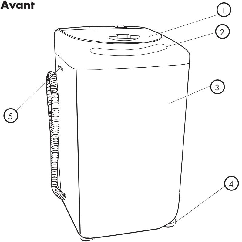 HAIER HLP21N - Vue avant - 1