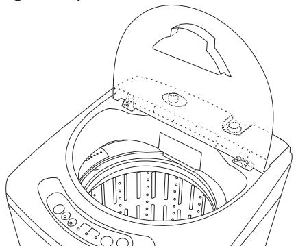 HAIER HLP21N - Loading the Washer - 1