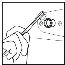 HAIER HWD80-1482-F - WATER INLET VALVE AND INLET VALVE FILTER - 1