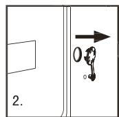 HAIER HWD80-1482-F - Déplacement du lave-linge - 2