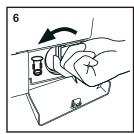 HAIER HWD80-1482-F - Clean the filter once a month: - 6