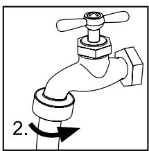 HAIER HWD80-1482-F - INLET HOSE - 2