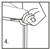 HAIER HWD80-1482-F - Déplacement du lave-linge - 4