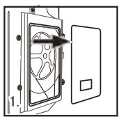 HAIER HWD80-1482-F - Déplacement du lave-linge - 1