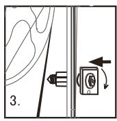 HAIER HWD80-1482-F - Déplacement du lave-linge - 3