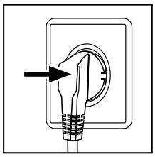 HAIER HWD80-1482-F - CONNECTING TO THE POWER SUPPLY - 1
