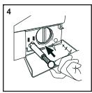 HAIER HWD80-1482-F - Clean the filter once a month: - 4